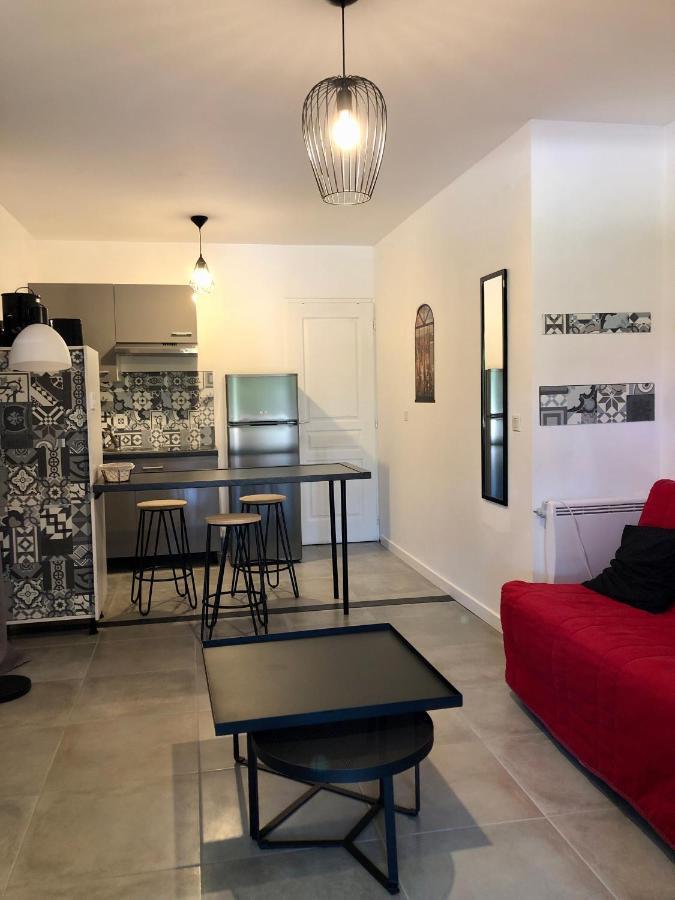 Studio Avec Exterieur Ombrage Saint-Marcel-lès-Valence Buitenkant foto