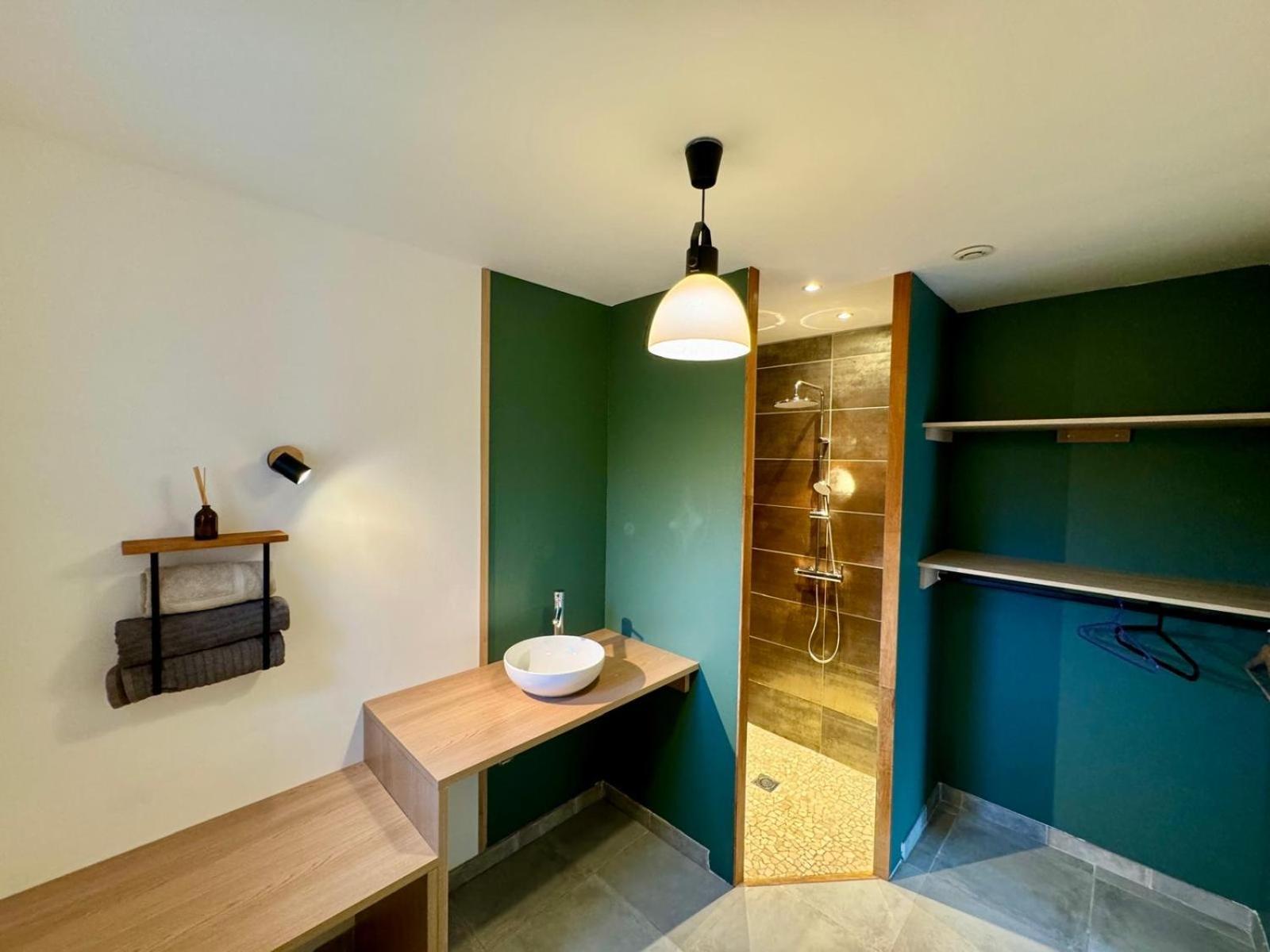 Studio Avec Exterieur Ombrage Saint-Marcel-lès-Valence Buitenkant foto